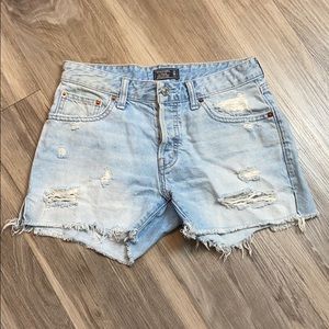 Abercrombie & Fitch low rise boyfriend short SZ 24
